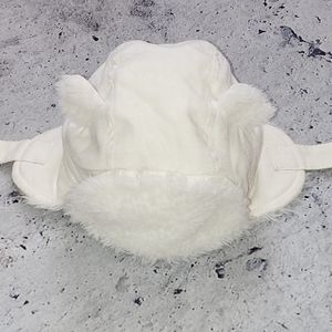 Old Navy. Faux Suede + Sherpa Trim Trapper Hat